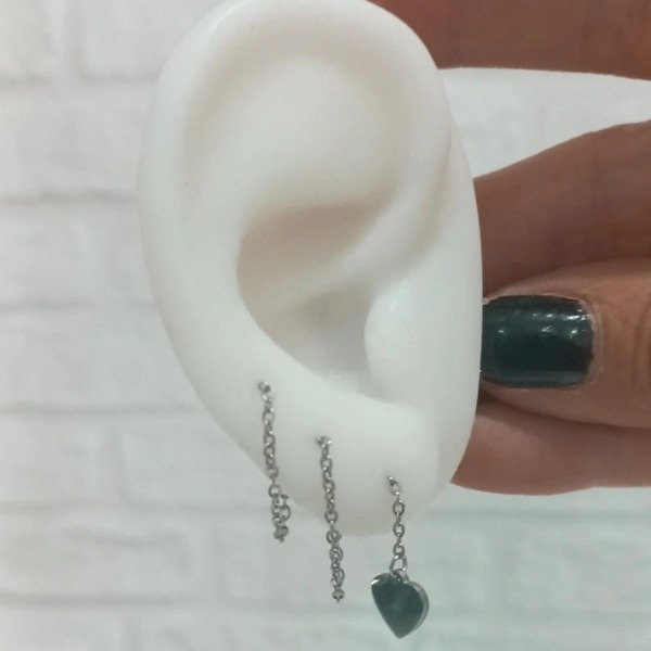 Producto - AROS AGUJA CORAZÓN  cod 2