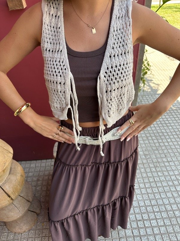 Producto - Chaleco Bali Tejido - 0