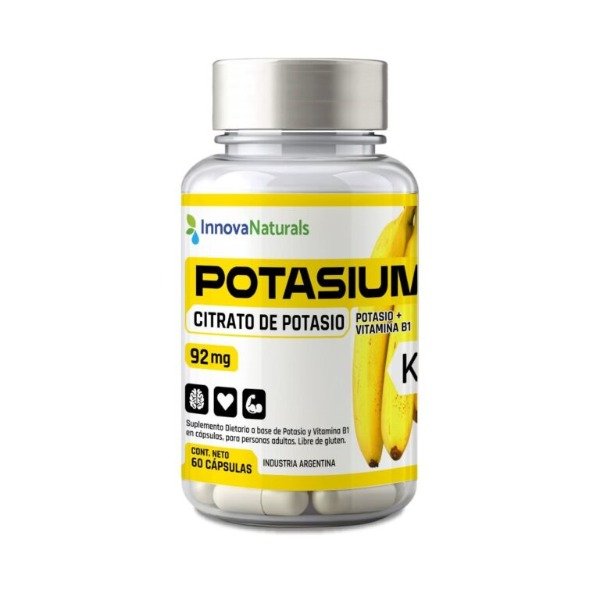 Producto - INNOVA NATURALS - CITRATO DE POTASIO X 60CAPS