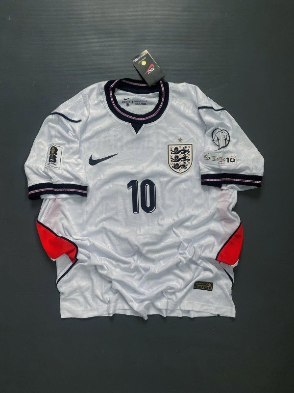 Producto - Inglaterra primer kit Mundial 2026 -  #9 Kane - #10 Bellingham - #17 Foden