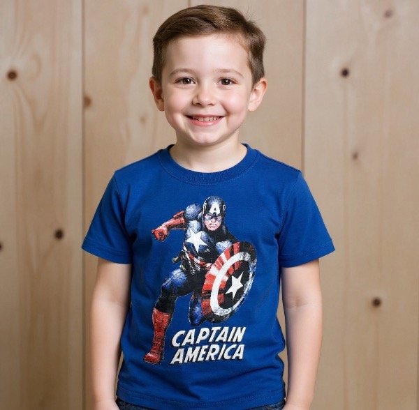 Producto - Capitán América manga corta