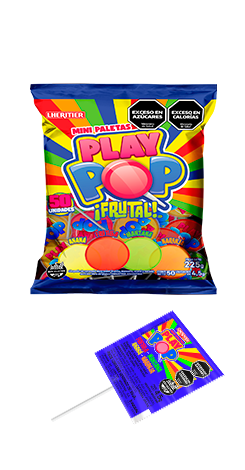 Producto - Chupetín play pop mini paletas x 50 un