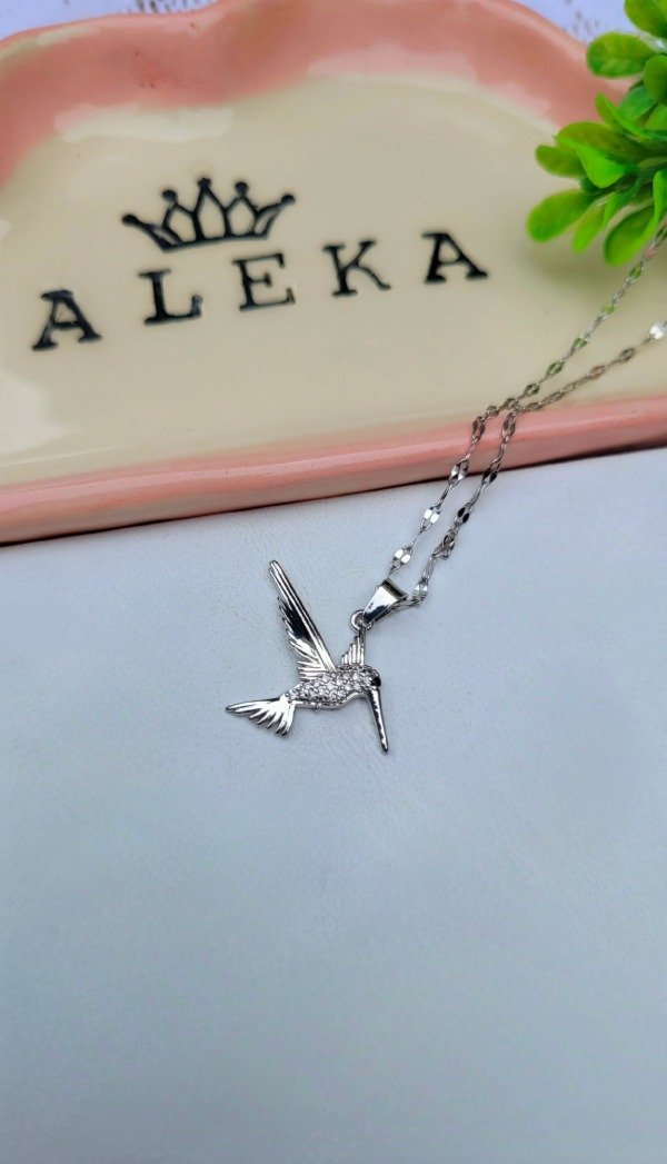 Producto - Colibrí con strass de acero quirúrgico - 1
