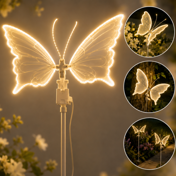 Producto - Mariposa Led con Movimiento