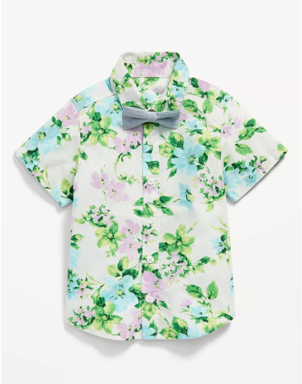 Producto - Camisa para Niños Marca OLD NAVY Flores