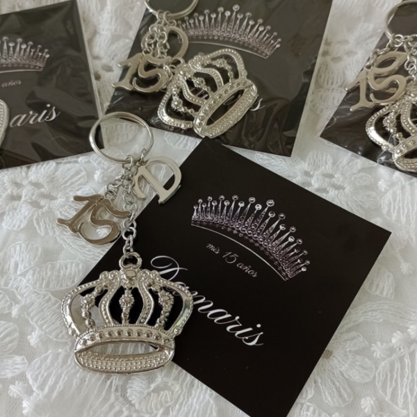 Producto - Llavero Corona mas Tarjeta personalizada