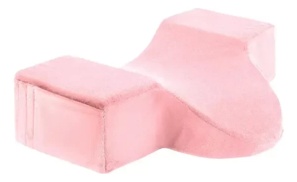 Producto - Almohada - Apoya Cabeza Ergonómica con Soporte Cervical (Rosa o Negro)