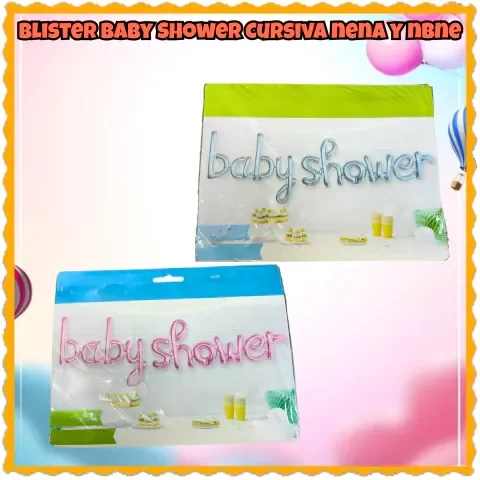 Producto - Banderín baby shower de globo