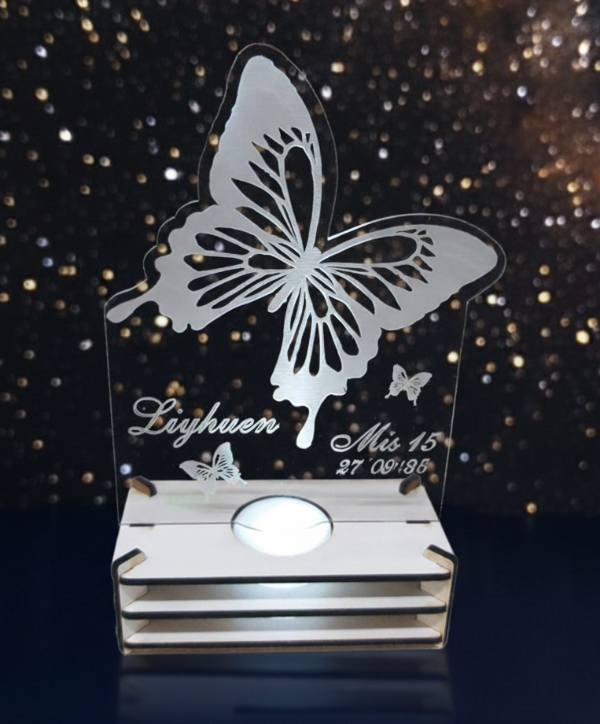 Producto - Velador Mariposa x 10u