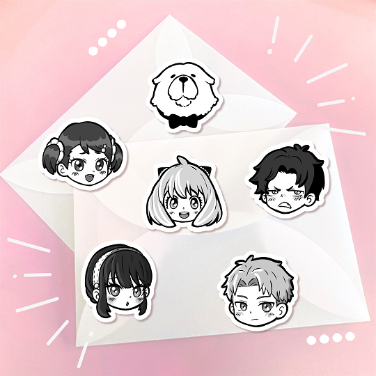 Producto - Stickers Spy x Family