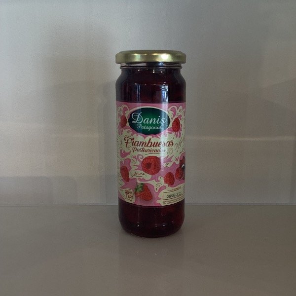 Producto - Frambuesas en almíbar (330gr) - Danis