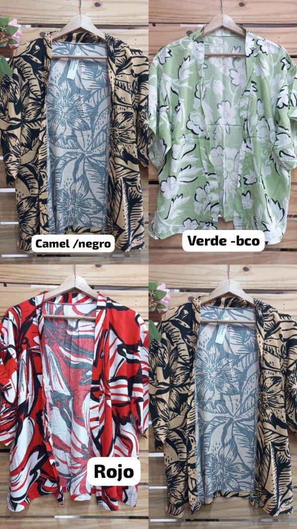 Producto - KIMONO ESTAMPADO CORTO