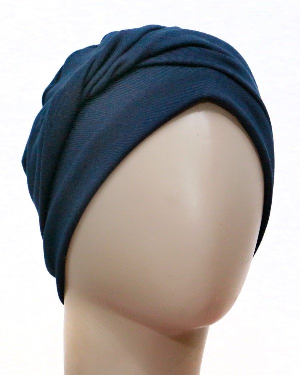 Producto - Turbante Alma Azul Marino
