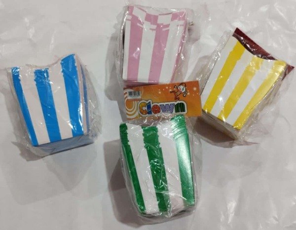 Producto - Pochoclera  a rayada