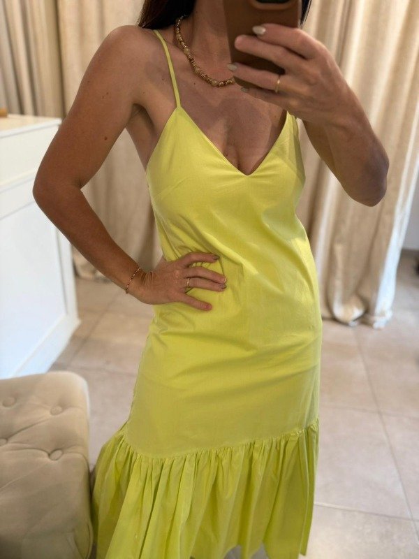 Producto - Vestido Basic - Amarillo