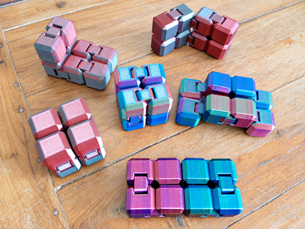 Producto - CUBO ANTIESTRÉS (impresión 3D) - 1