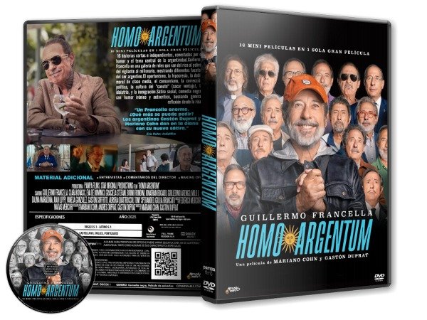 Producto - Homo Argentum 2025 - Dvd Latino