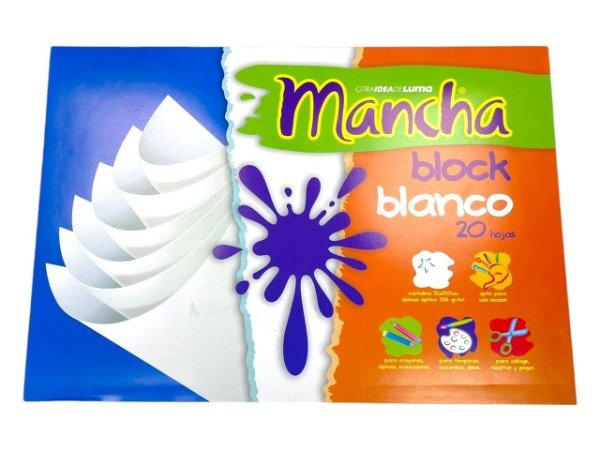 Producto - BLOCK DIBUJO A4 BLANCO MANCHA 3241