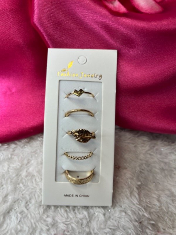Producto - Anillos x5-Diferentes modelos II