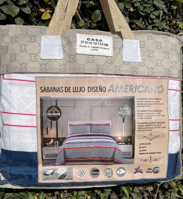 Producto - Sábanas casa premium QUEEN