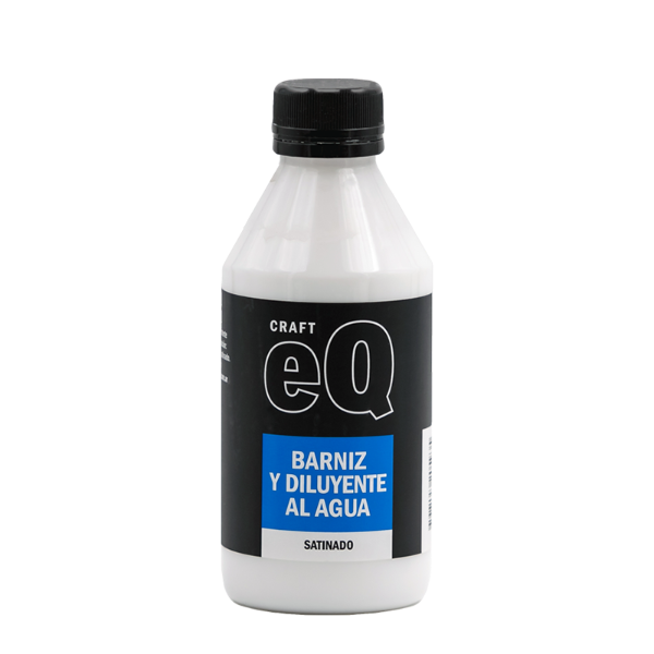 Producto - Barniz y diluyente al agua EQ 250cc
