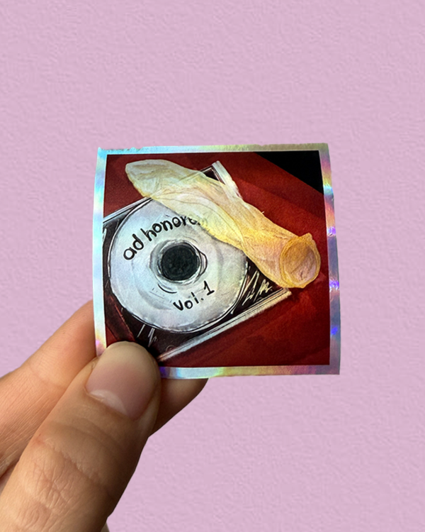 Producto - AD HONOREM HOLO - Sticker Holografico Dillom