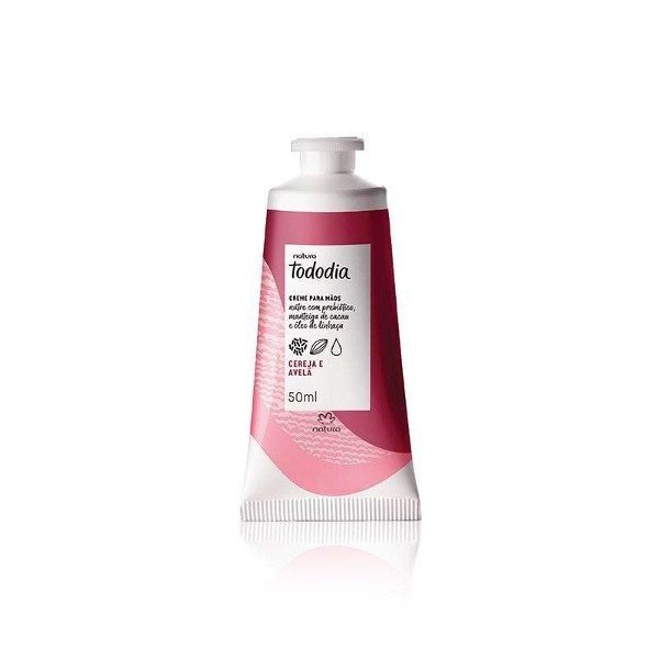 Producto - Crema nutritiva para manos cereza y avellana 50ml.