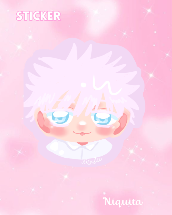 Producto - Chibi Satoru sticker
