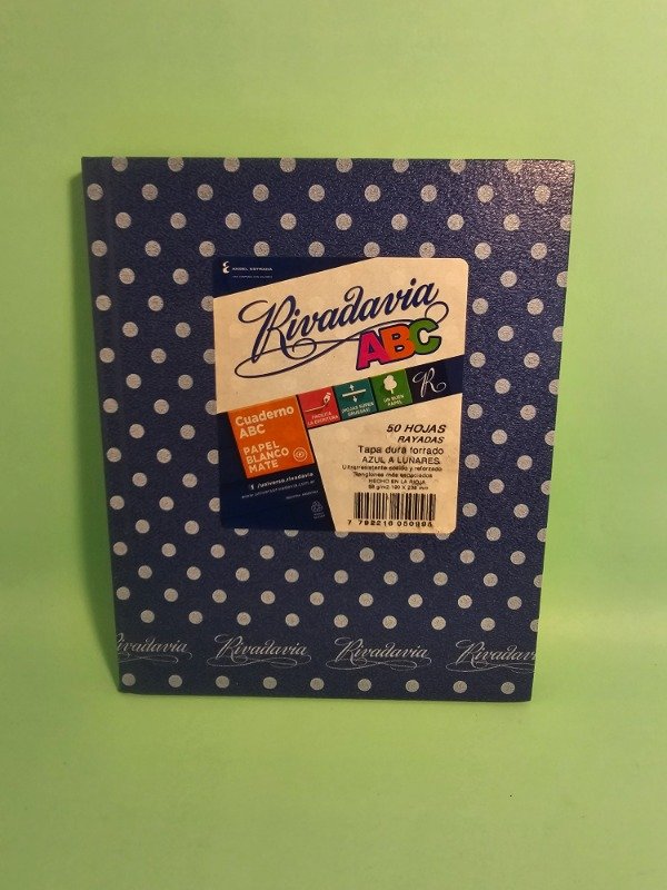 Producto - Cuaderno N3 Rivadavia RAYADO - 1