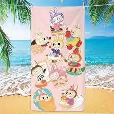 Producto - Toallón Labubu Rosa