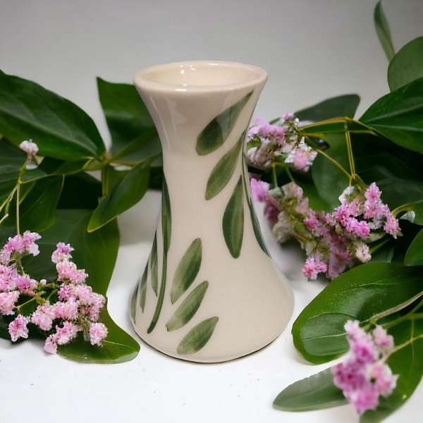 Producto - Florero Premium Hojas Verdes
