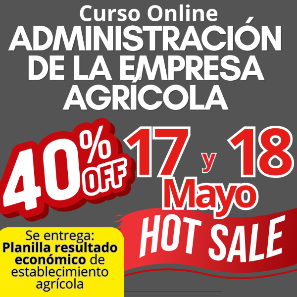 Producto - Curso Online Administración de la empresa agrícola