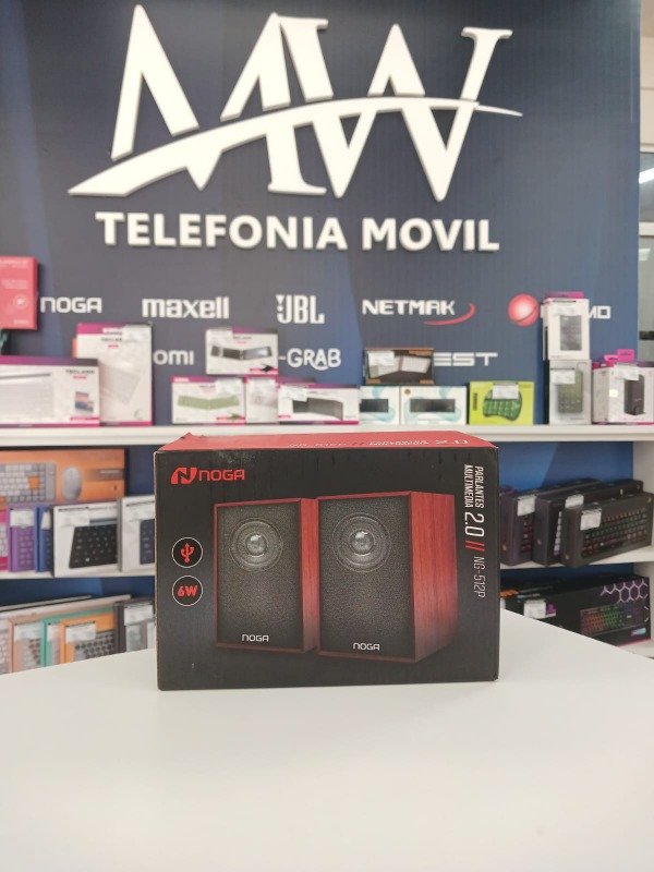 Producto - Parlante PC 2.0 USB Multimedia Noga NG-512P