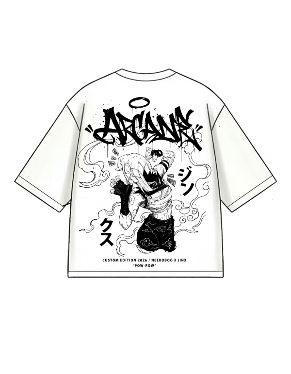Producto - REMERA OVERSIZE ARCANE POW POW