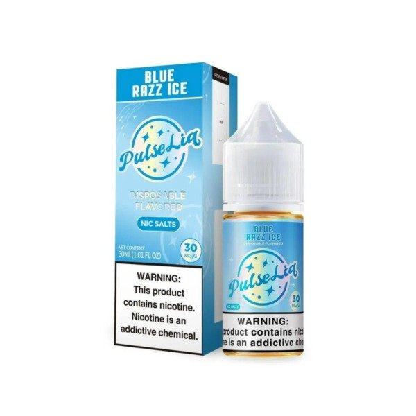 Producto - (NIC SALT LIQ PARA POD) GEEK BAR PULSELIQ 30MG - BLUE RAZZ ICE