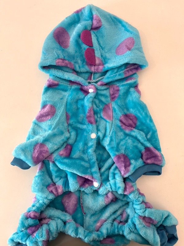 Producto - Disfraz de felpa Sulley con elasticos