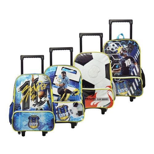 Producto - Mochila con carro 16" Lsyd futbol