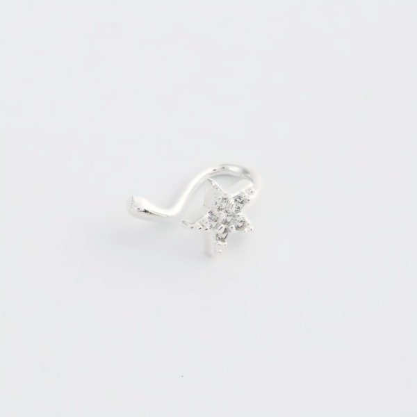 Producto - Piercing falso Plateado  - Acero