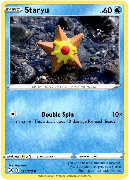 Producto - Staryu - 030/172 - Brilliant Stars