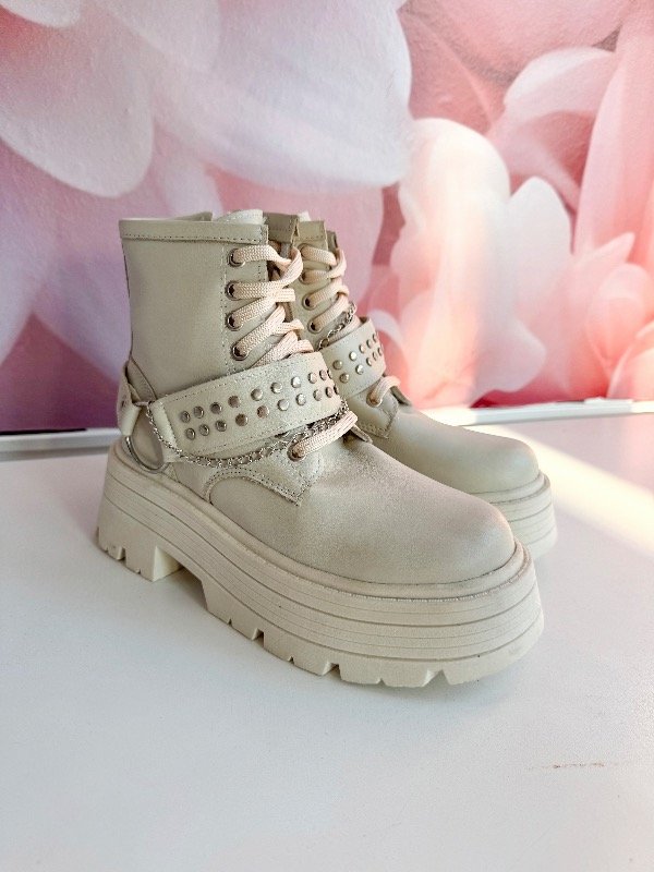 Producto - Borcegos natural cinto desmontable