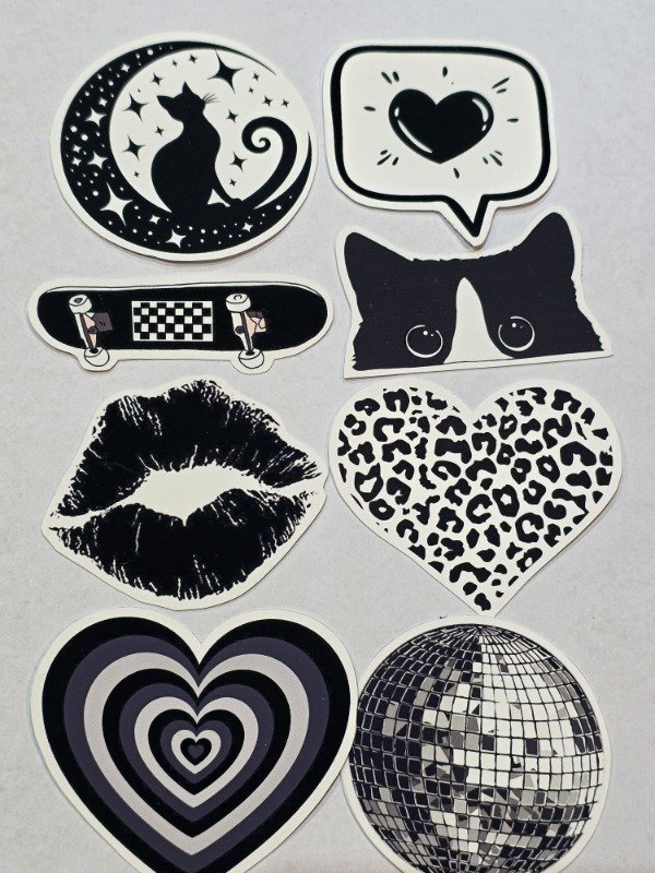 Producto - Sticker negros surtidos