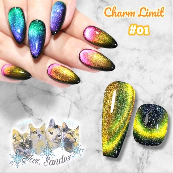 Producto - OJO DE GATO FIREWORK CHARM #01