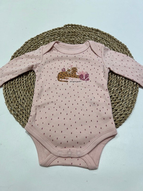 Producto - Body americano jungle love rosa