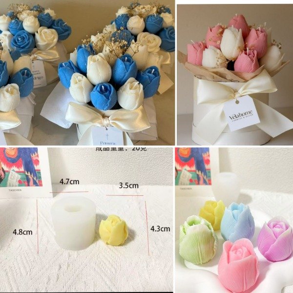 Producto - Molde de silicona Tulipán