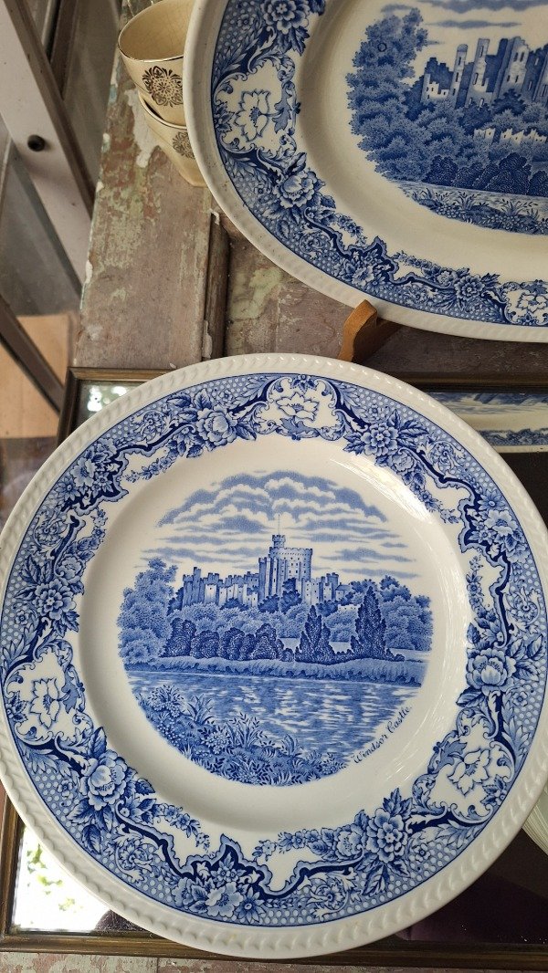 Producto - Platos playos Ridgway Historic Castles