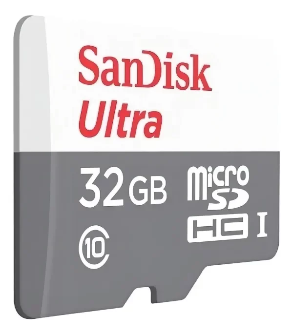 Producto - Tarjeta de memoria SanDisk SDSQUNB-032G-GN3MA Ultra con adaptador SD 32GB