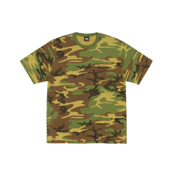 Producto - Stussy International Design Tee Pigment Dyed Camo