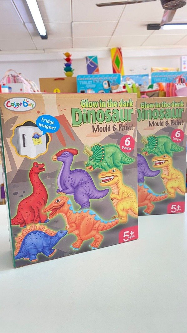 Producto - Kit para armar imanes de dinosaurios- Rome