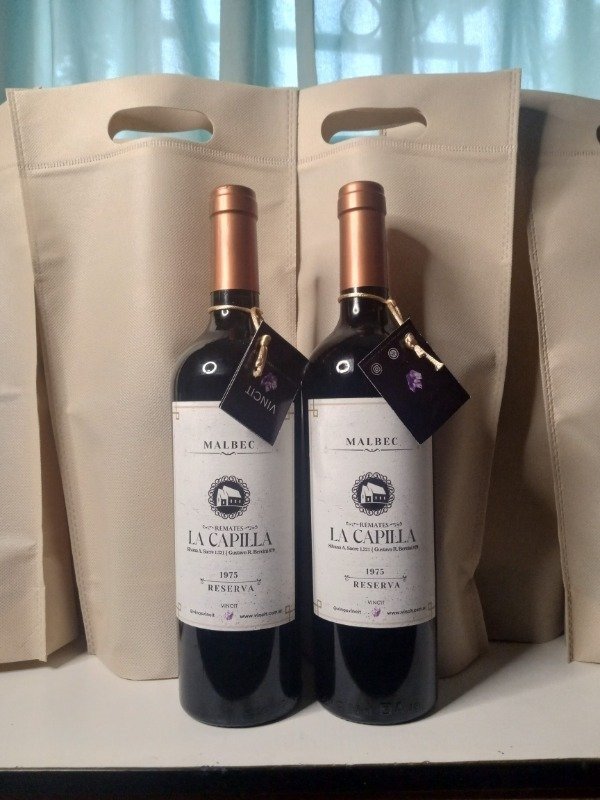 Producto - COMBO - Vinos Personalizados particular x 2 botellas iguales