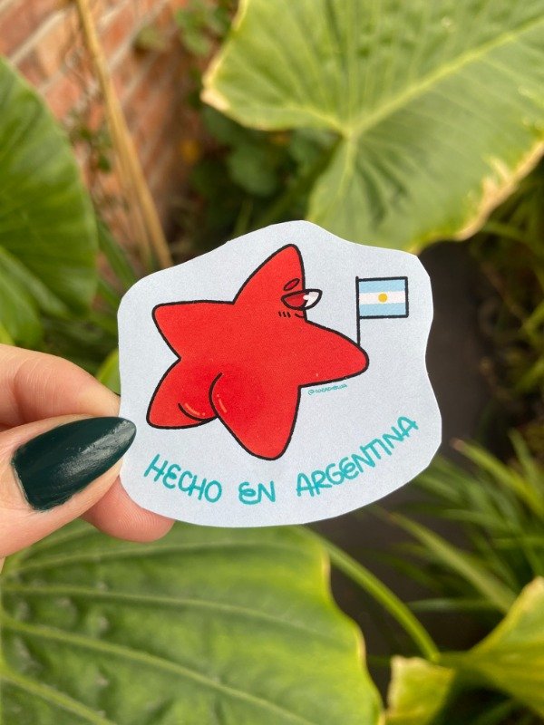 Producto - STICKER CONICET ESTRELLA CULONA